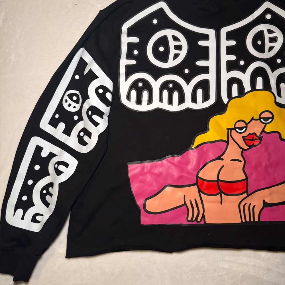 Kodone Hoodie LIES / NIGHT (2022) - Size XL - Picture 4 of 7